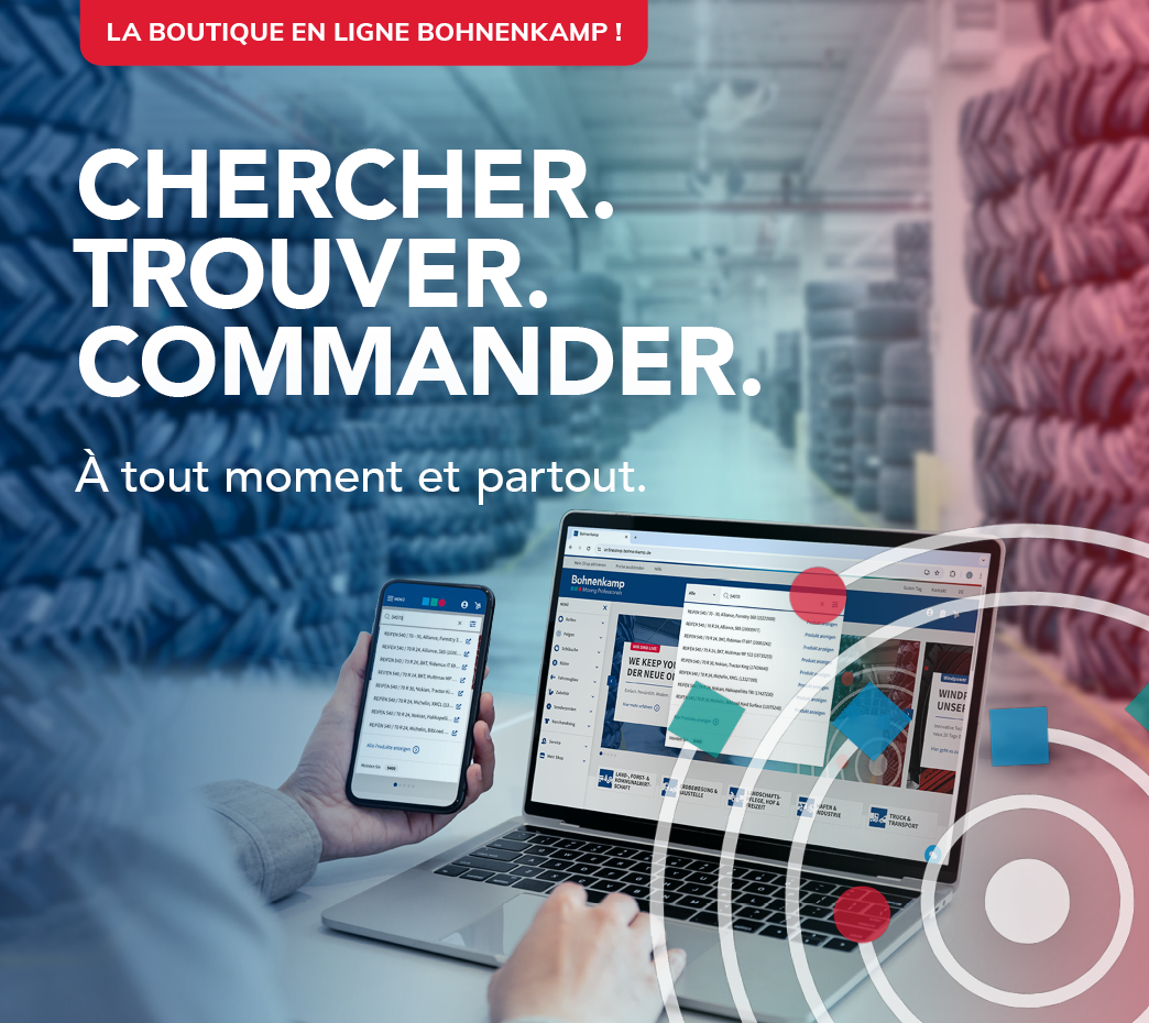 Chercher. Trouver. Commander.